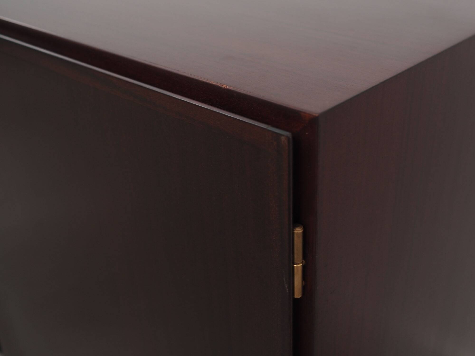 Mahogany cabinet, Danish design, 1960s, manufacturer: Omann Jun