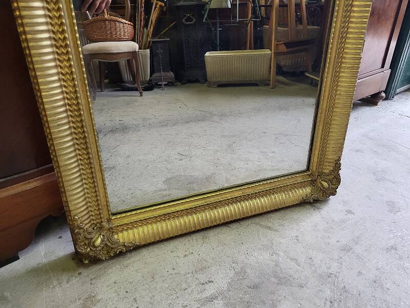 Antique gilt mirror from the early 19th century n°41