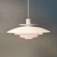 Large hanging lamp by Danish Form-Light 1980s. Multiple layers of shades.