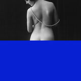 Vintage photography woman nude back Belle Époque 1930 - A3