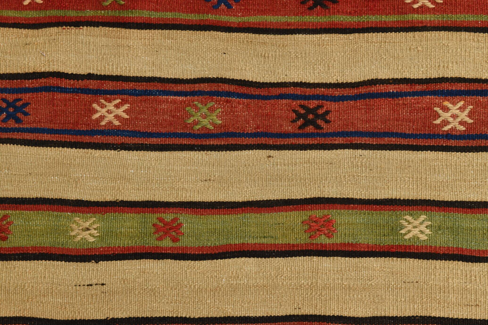 Handmade Wool Kilim Runner Rug, 70x258Cm