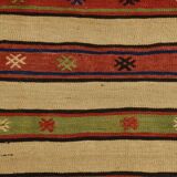 Handmade Wool Kilim Runner Rug, 70x258Cm