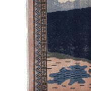 Vintage hand-embroidered textile 98x122 cm