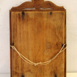 Small old wooden mirror  24x37cm