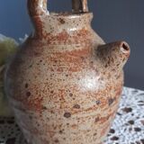 Gargoulette in pyrite stoneware, raw and authentic appearance, early twentieth century