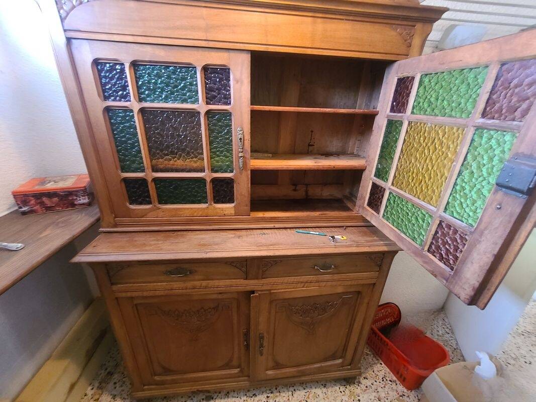 Buffet ancien en bois