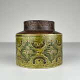 Small vintage ceramic vase by Aldo Londi for Bitossi, Italy, 1970s.