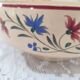 Salad bowl 30s earthenware K&G Lunéville model Denise