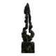 Sculpture abstraite en bronze du milieu du siècle