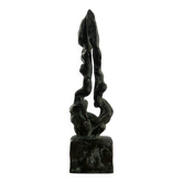 Mid-Century Bronze Abstract Sculpture