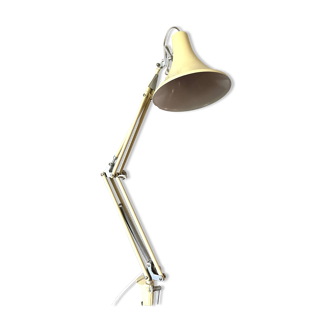 Lampe d'architecte beige 1970