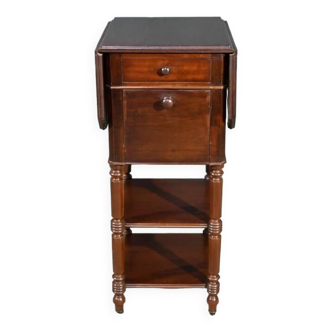 Small mahogany shuttered table, maison lemarchand, a. lemoine – mid-19th century