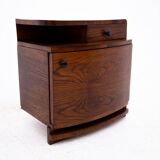 Art Deco bedside table, Poland, 1950s.