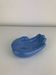 Blue ceramic hand dish, vintage