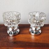 Paire de lampes Vintage 1970