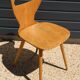 6 BAUMANN V2 chairs in light beech