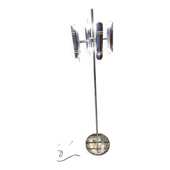 Vintage chrome floor lamp