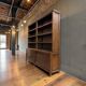 XL vintage wooden display shelf/bookcase