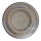 Plat  porcelaine  opaque  S A