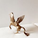 Bronze unicorn figure