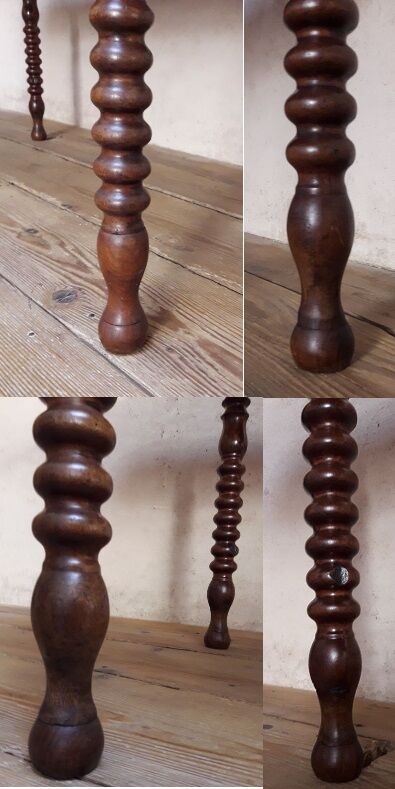Walnut farmtable, 19th