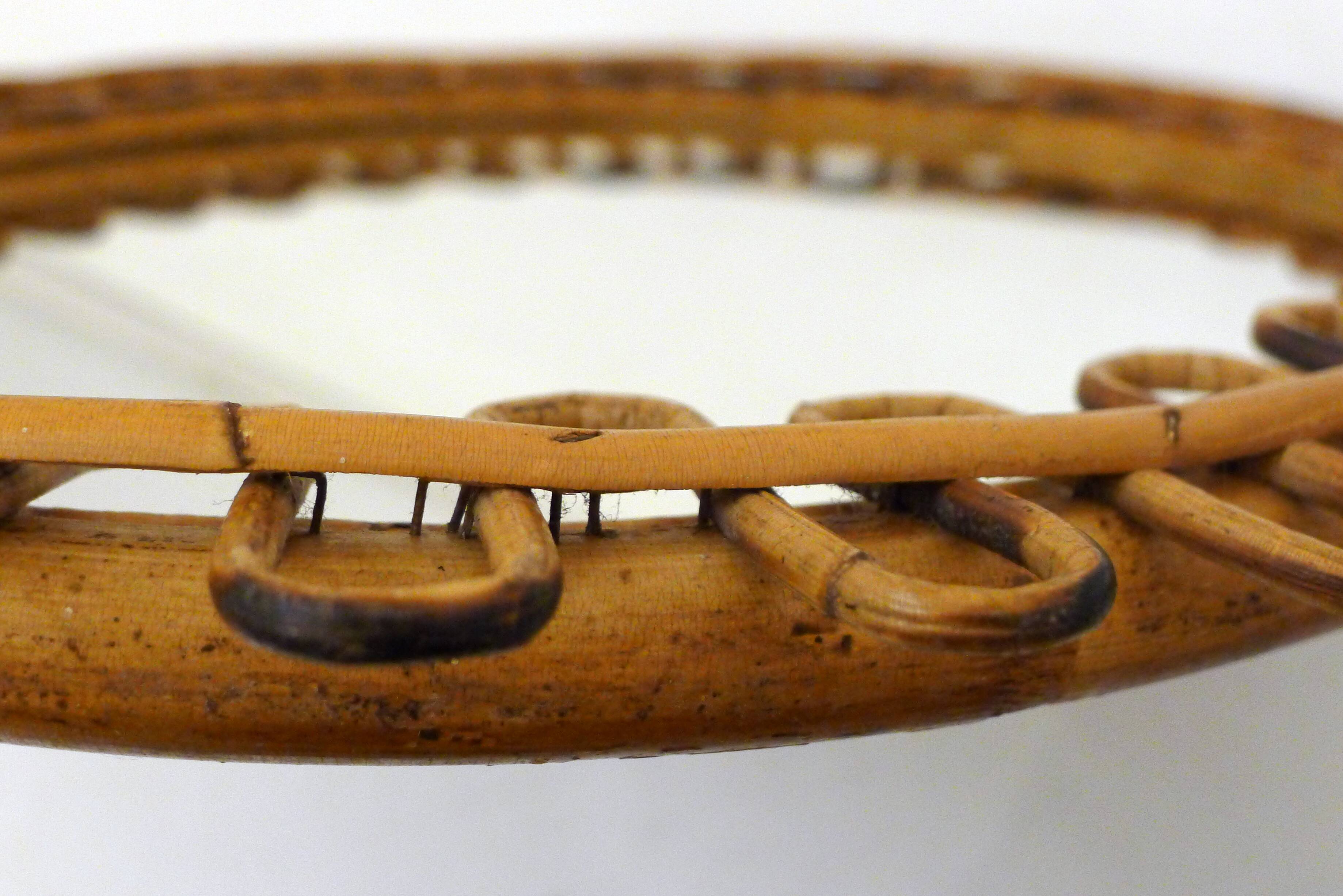 Albini Italian Rattan Mirror