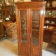 Bibliotheque 2 portes en noyer de 1900