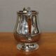 Silver metal coffee set - christofle - gallia collection