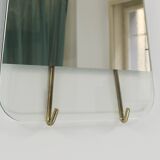 Carl Aubock Vienna Rare Brass Wall Mirror No. 38, Austria, 1950s