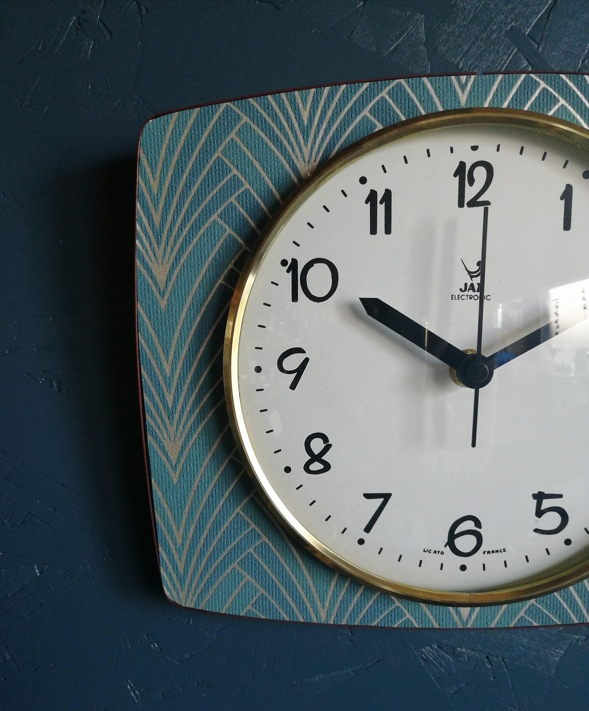 Vintage clock, "Jaz" wall clock