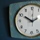 Horloge vintage, pendule murale "Jaz"