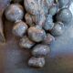 Stoneware vase signed JM – Jean-Marie Delahaye