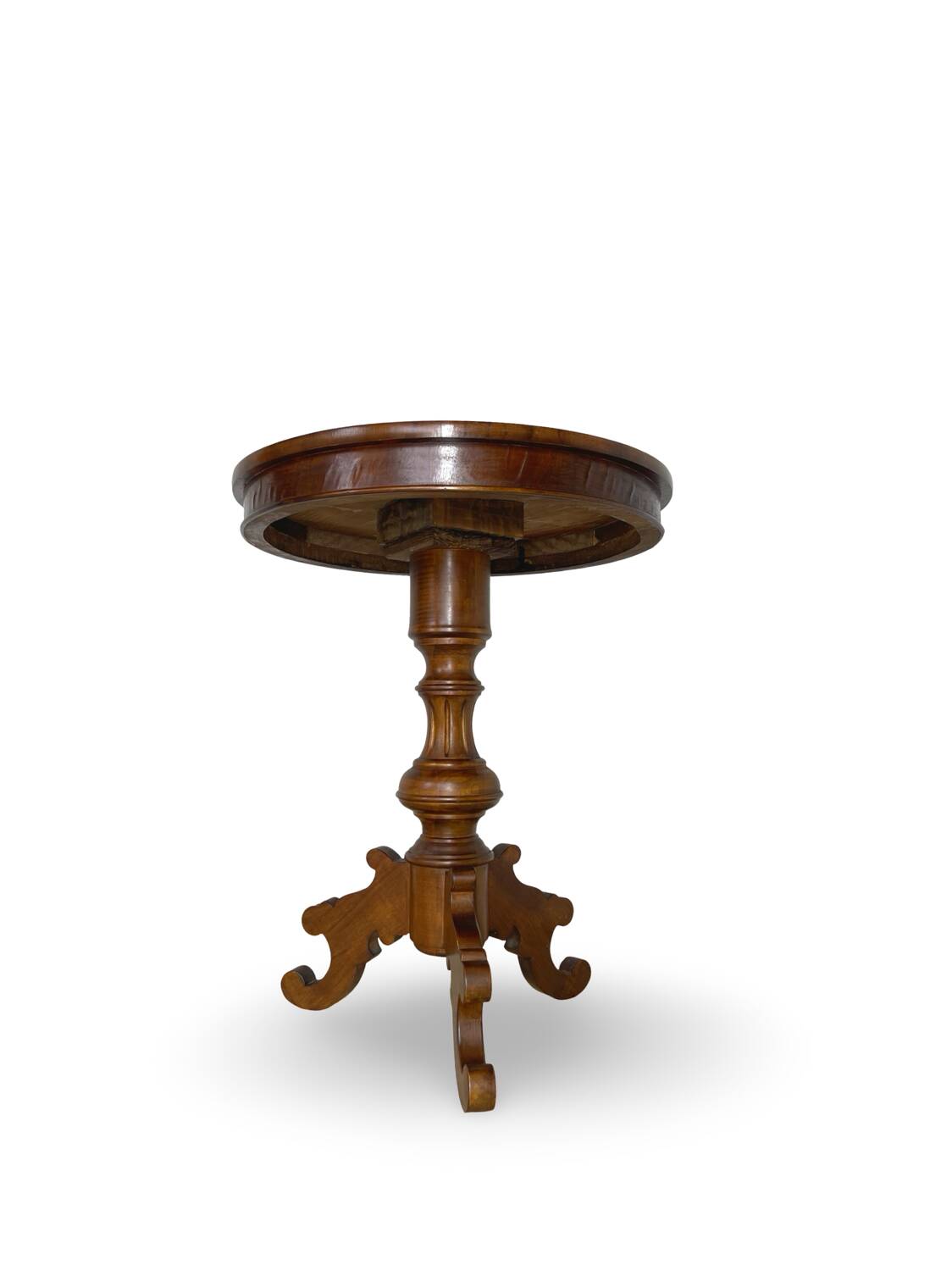 an antique Italian Sorrento occasional table top, from the 19th