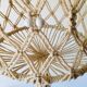 Vintage macramé plant holder