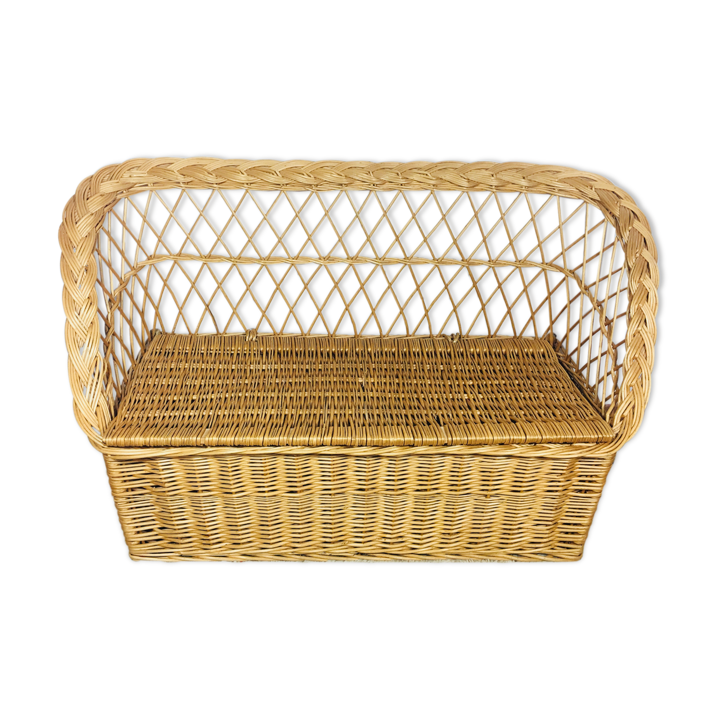 Bench chest wicker