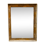 Mirror golden era wood restoration XIX 82.5x68.5cm
