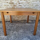 Square elm table