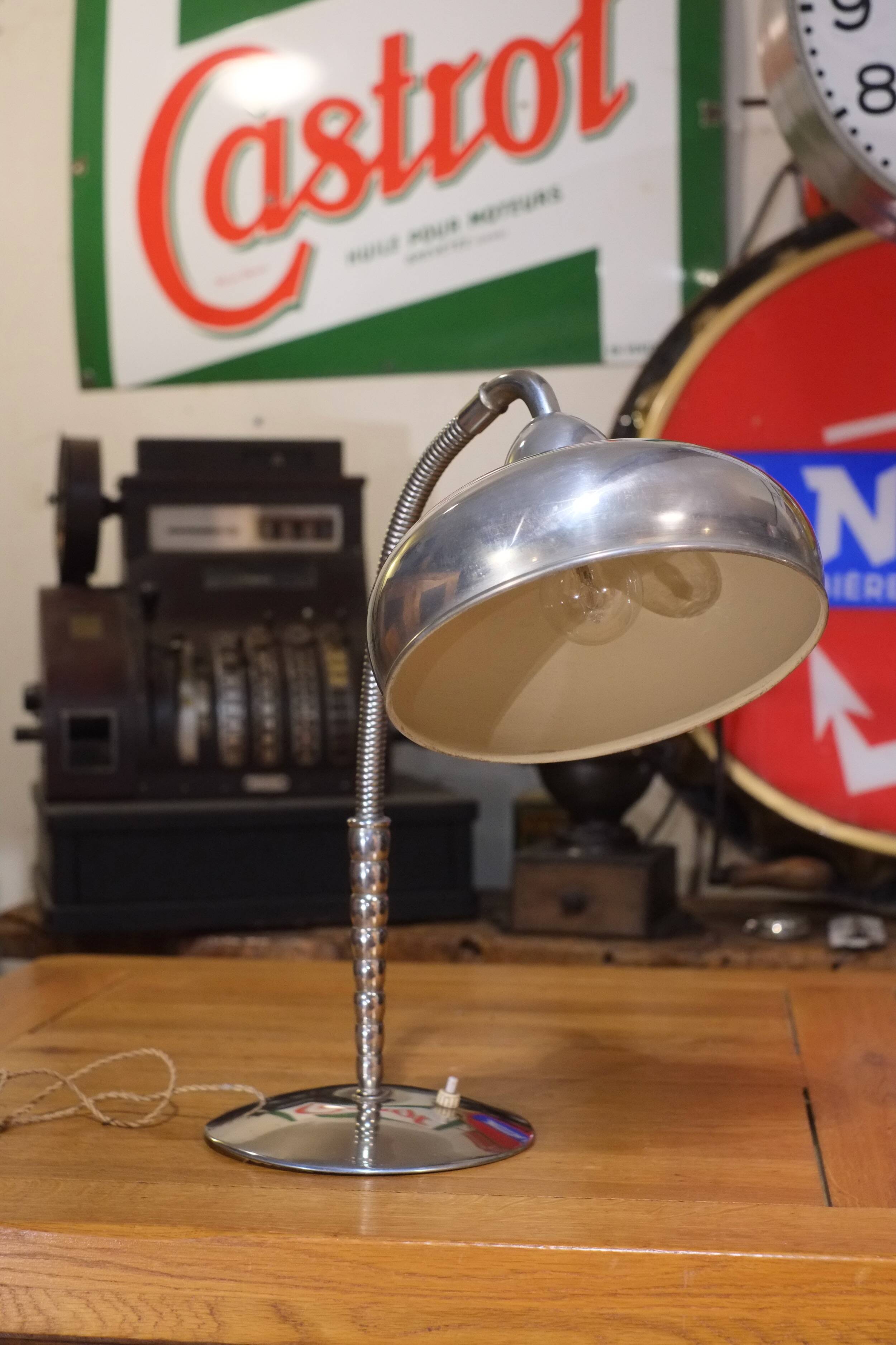 very rare vintage pirouett desk lamp