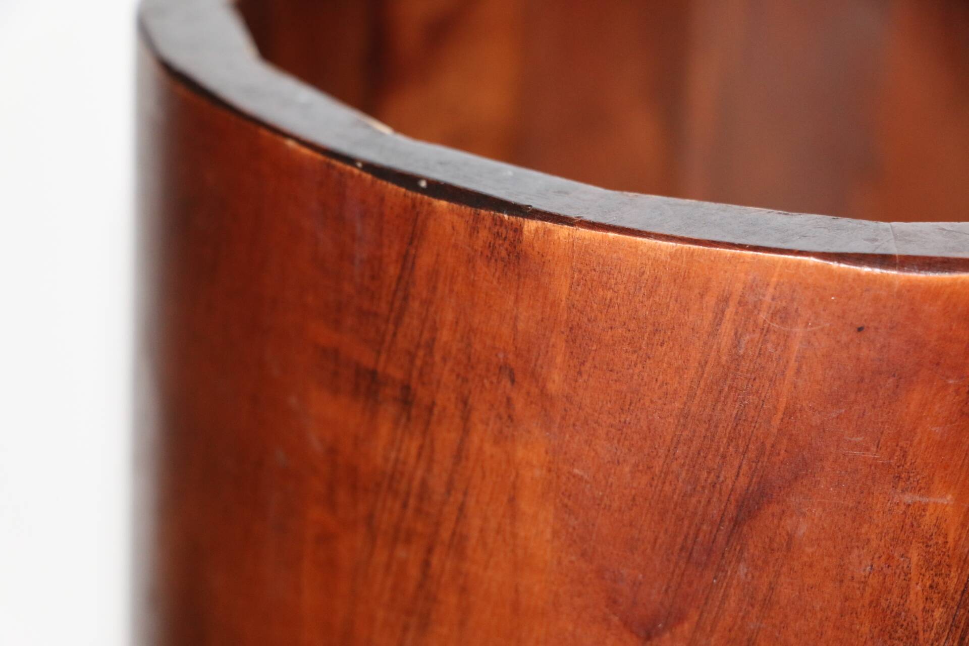 Wooden umbrella stand