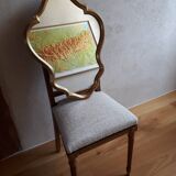 Golden mirror 44x58cm