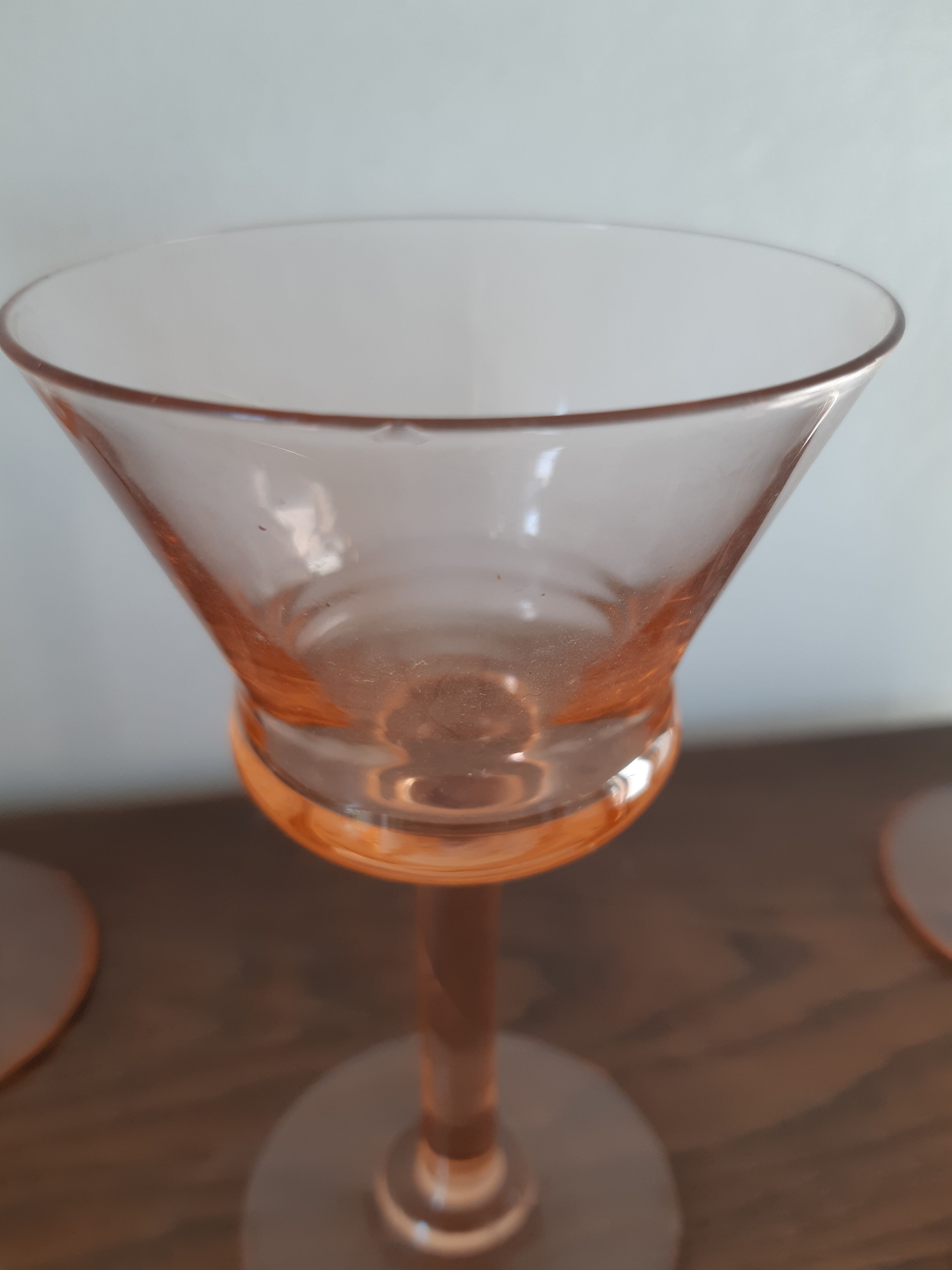 Vintage liquor glass