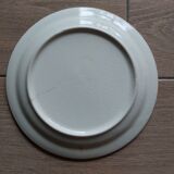 Old small earthenware plate