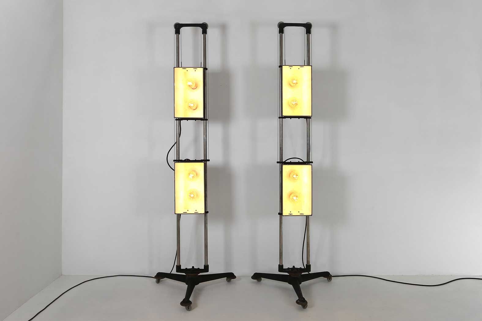 Big industrial theatre lights