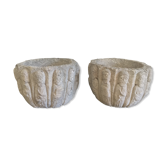 2 pots décoratifs anciens