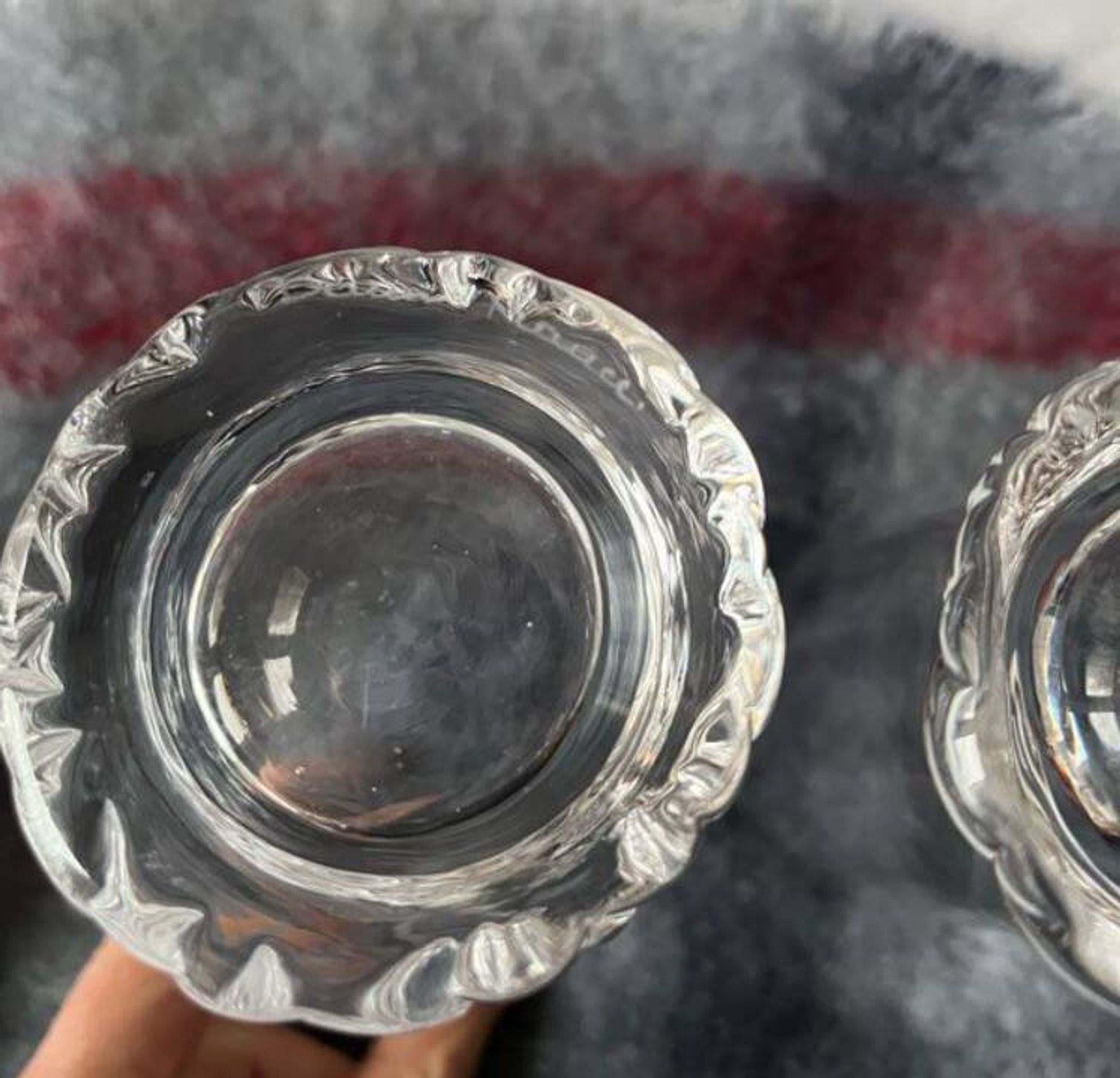 Large Daum crystal glasses Kim model