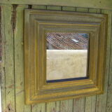 Miroir en laiton vintage