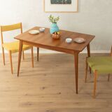 Elegant mid-century dining table with extension function, 1960s
