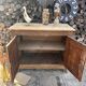 Renovated wooden sideboard