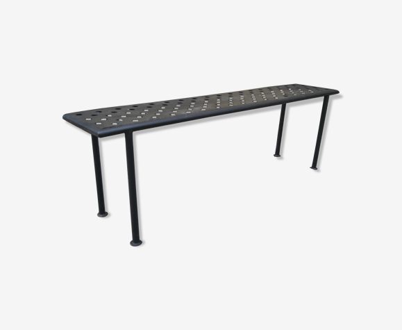 Banc en acier 1980