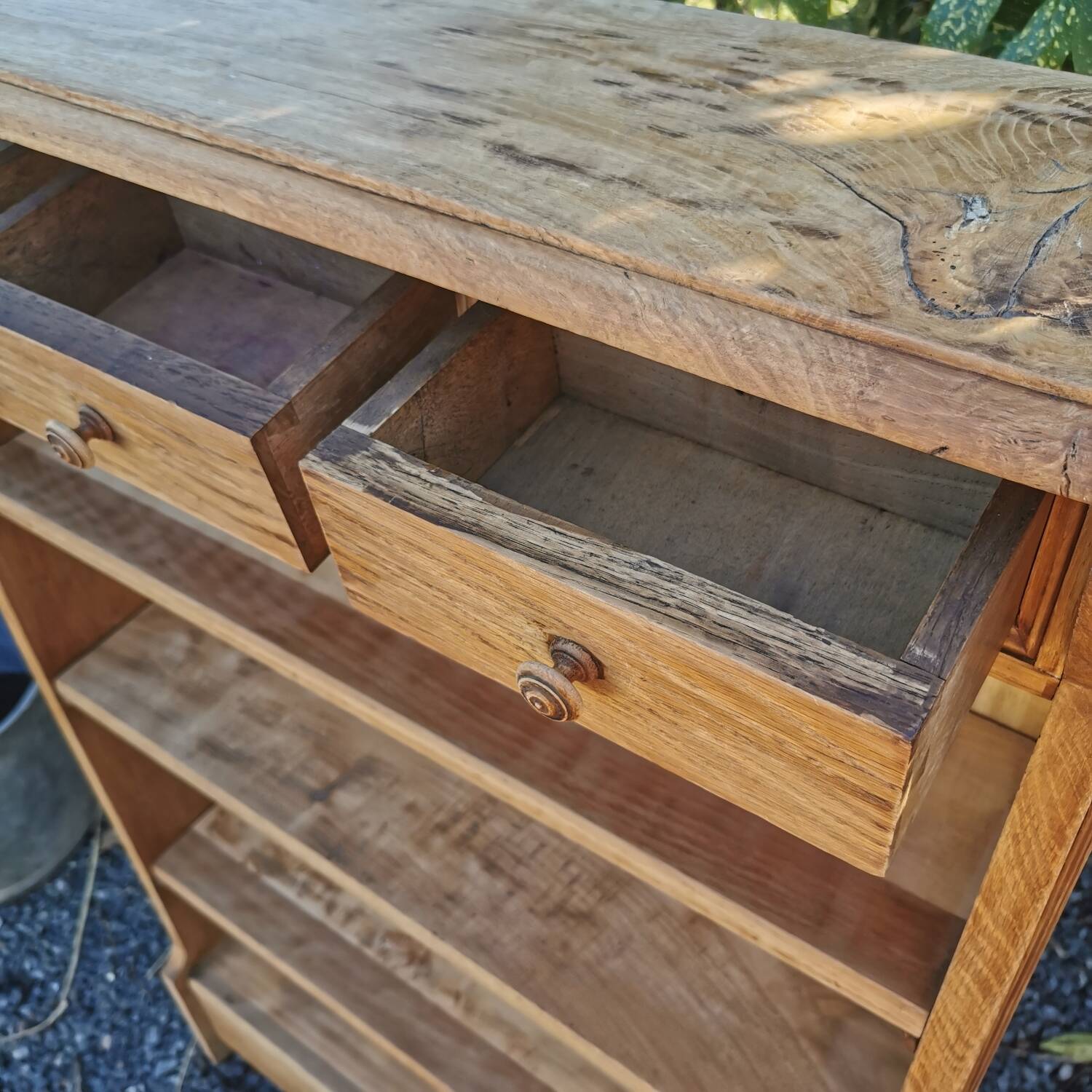 Old haberdashery cabinet / shelf